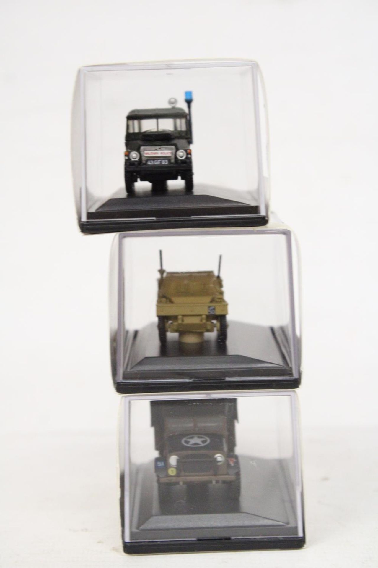 SIX AS NEW AND BOXED OXFORD MILITARY VEHICLES - Image 3 of 6