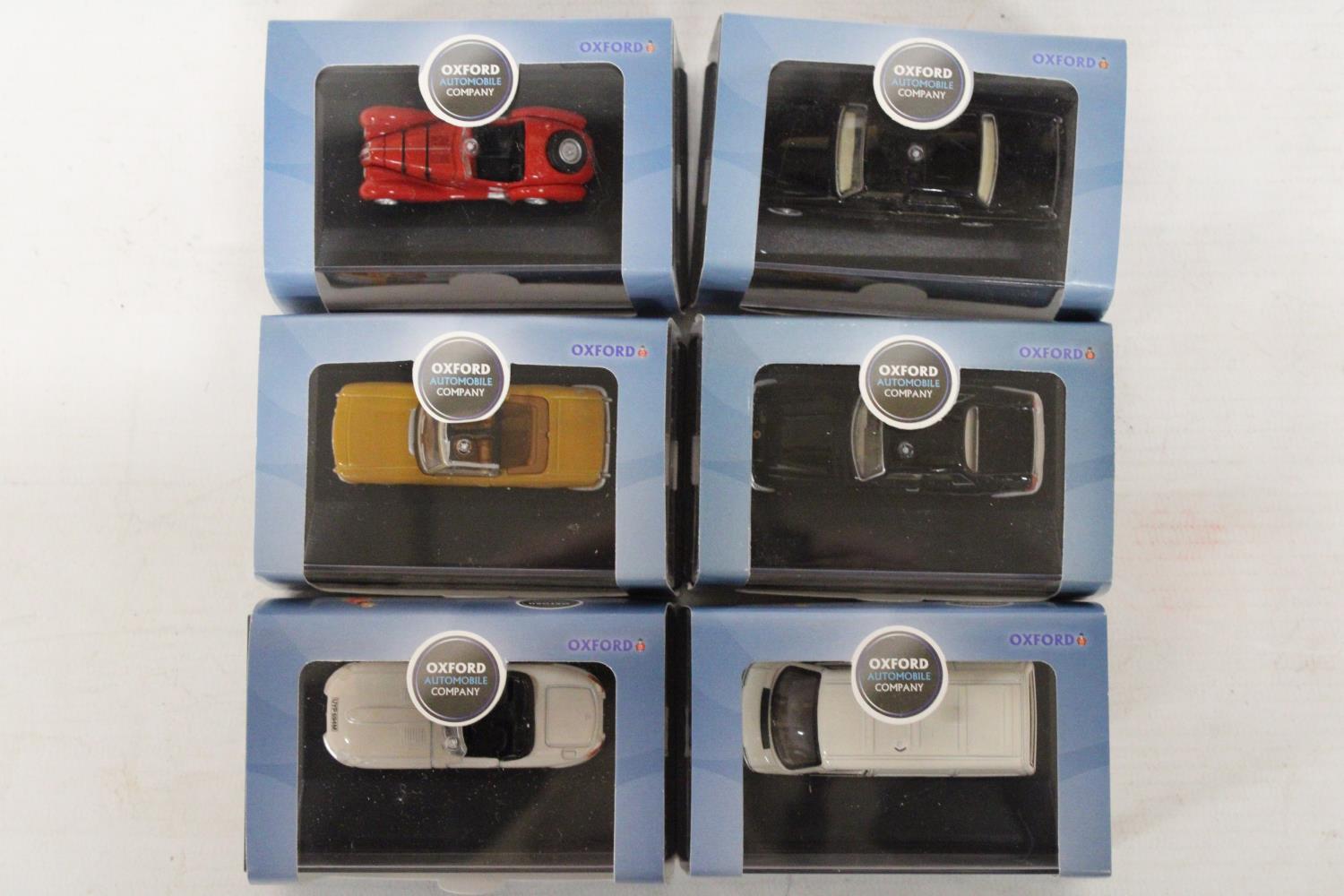 SIX VARIOUS AS NEW AND BOXED OXFORD AUTOMOBILE COMPANY VEHICLES - Image 6 of 8