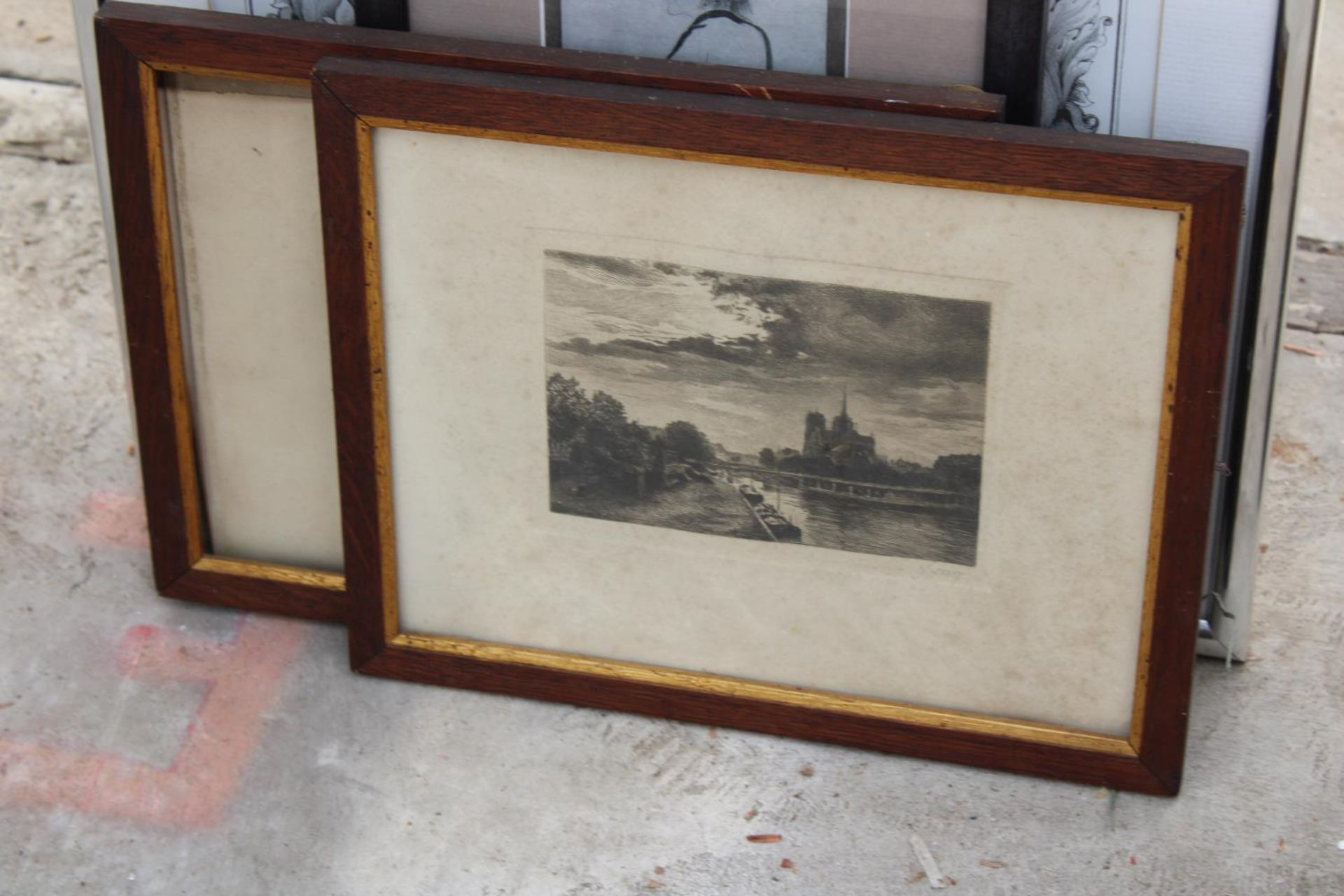 FIVE VARIOUS FRAMED PRINTS AND PICTURES - Image 3 of 3