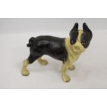 A CAST BOSTON TERRIOR/BULLDOG FIGURE