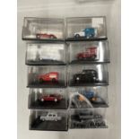 TEN BOXED OXFORD RAILWAY VEHICLES 1:76 SCALE