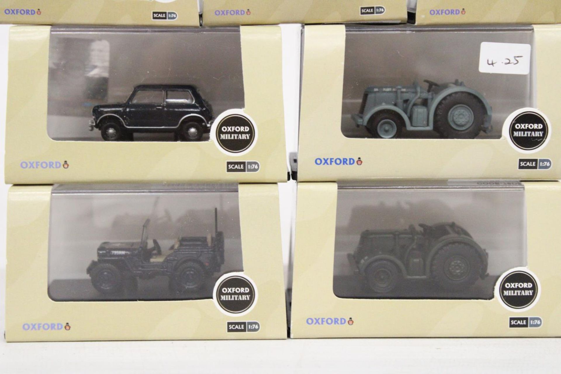 EIGHT AS NEW AND BOXED OXFORD MILITARY VEHICLES - Image 2 of 6