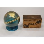 TWO MONEY BOXES TO INCLUDE A VINTAGE PINECHURCH OF ENGLAND AND A NAT WEST GLOBE