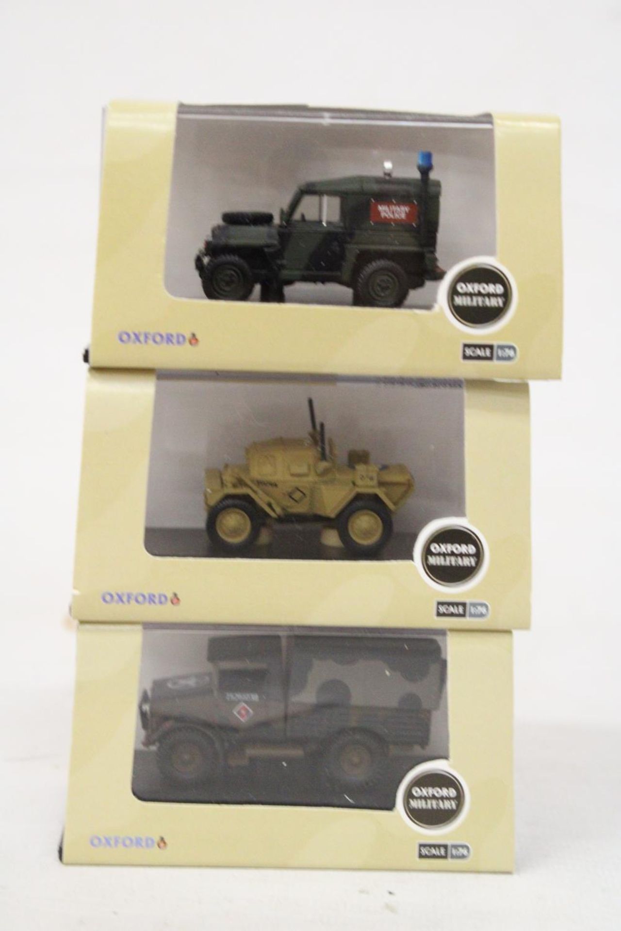 SIX AS NEW AND BOXED OXFORD MILITARY VEHICLES - Image 5 of 6