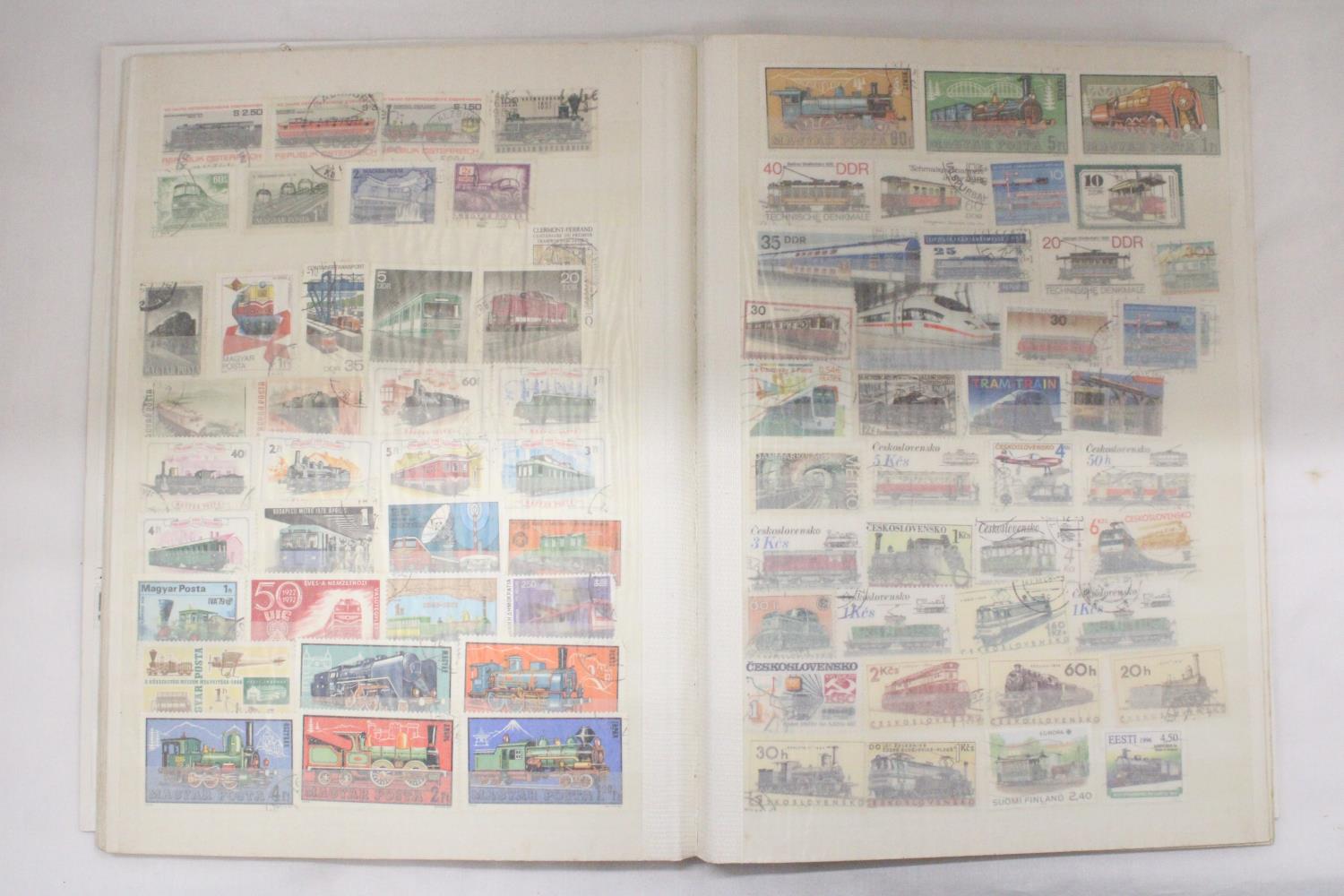 A COLLECTION OF LOCOMOTIVE FIRST DAY COVERS AND STAMPS - Image 6 of 6
