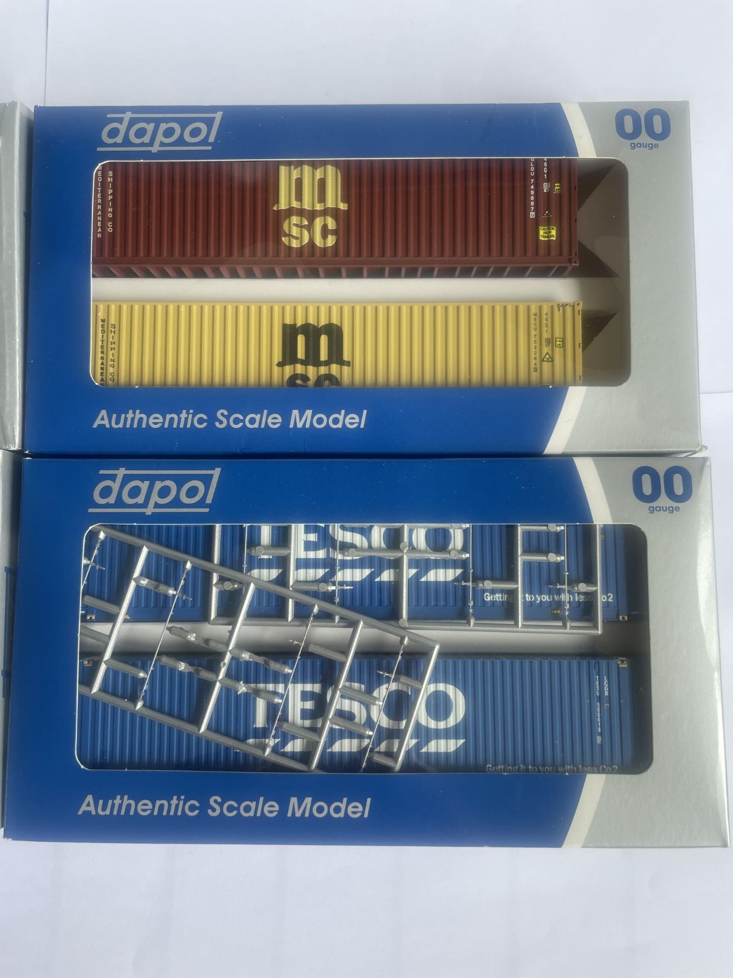 FOUR BOXED DAPOL 00 GAUGE TWIN PACK CONTAINERS - Image 3 of 5
