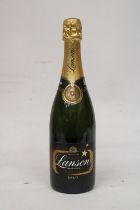 A 750 ML BOTTLE OF LANSON BLACK LABLE CHAMPAGNE