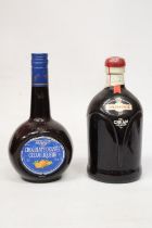 A 1 LITRE BOTTLE OF PRINCE CHARLES EDWARDS DRAMBUIE CREAM LIQUEUR TOGETHER WITH A 70 CL BOTTLE OF