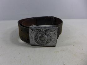 A WORLD WAR TWO NAZI GERMANY BELT AND BUCKLE