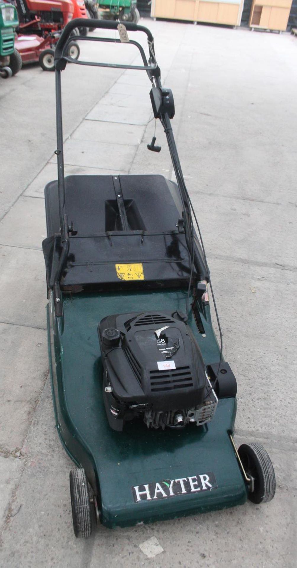 HAYTER 56 SELF DRIVE LAWN MOWER NO VAT