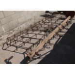 ZIG ZAG MEDIUM HARROWS AND STRETCHER 3 PIECE HARROWS IN WORKING ORDER FROM A RETIREMENT DISPERSAL