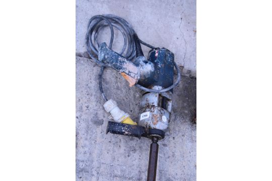 A 110 VOLT PLASTER MIXER - Image 2 of 3