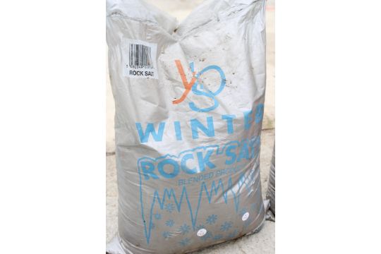 TWO BAGS OF ROCK SALT - Image 2 of 2