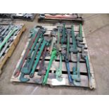 Pipe Wrenches on Pallet