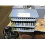 Huot 4 Drawer Index Box with Drills