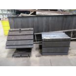 (2) T-Slotted Box Tables