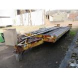 Eager Beaver 10HA 19' Wood Deck Trailer