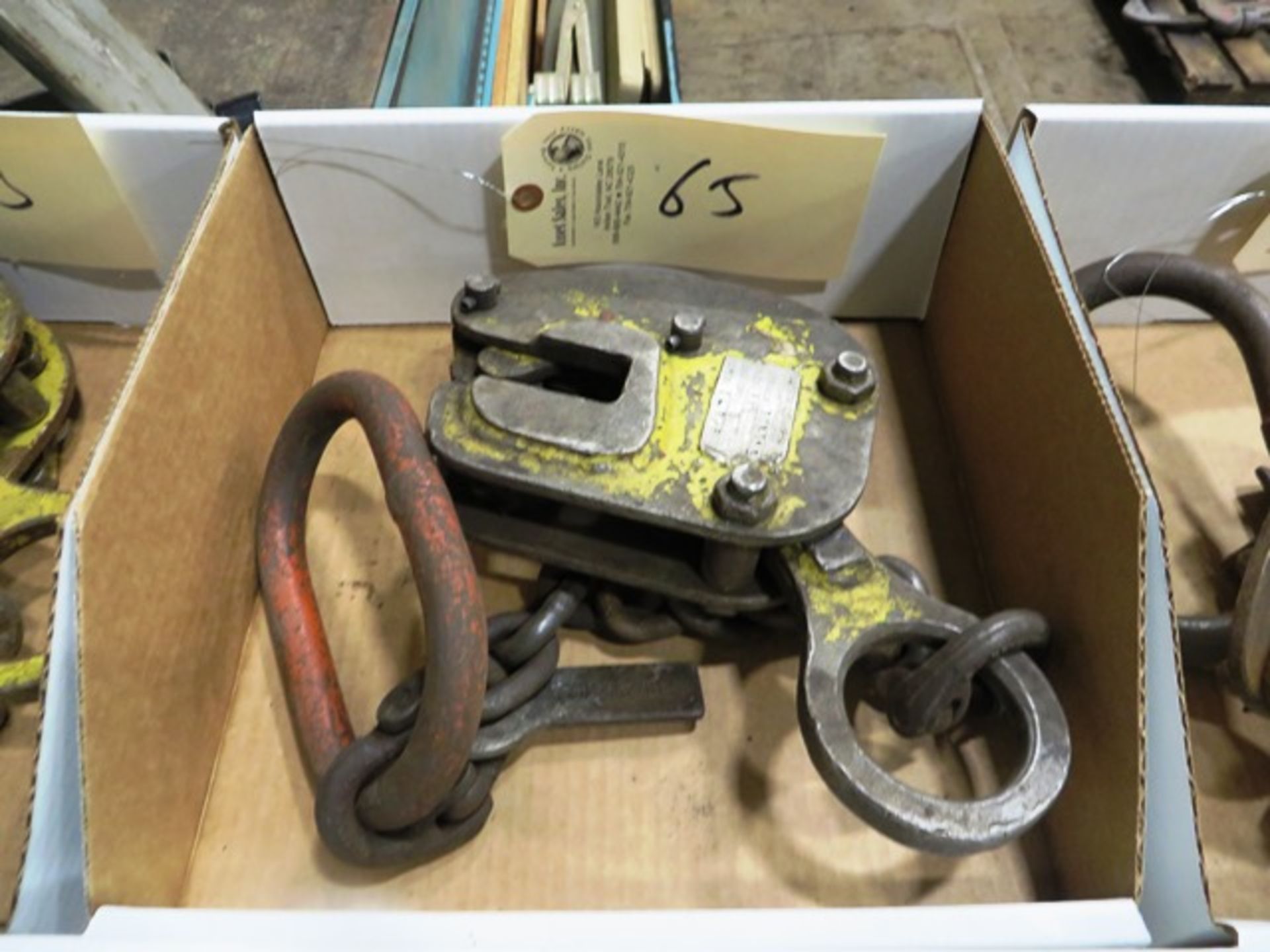 Safety Clamps 1 Ton Plate Grab