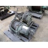 (2) Chicago Pneumatic Winches