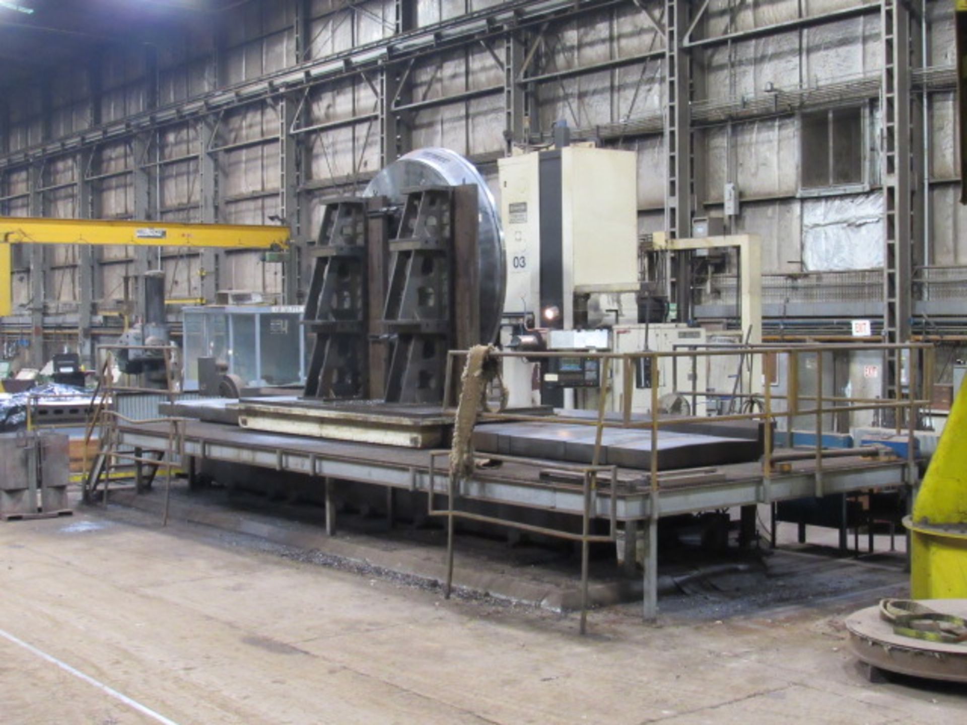 Toshiba Shibaura BP-130P40 CNC Horizontal Table Type Boring Mill - Image 7 of 13