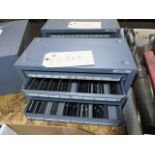 Huot 3 Drawer Index Box with Drills