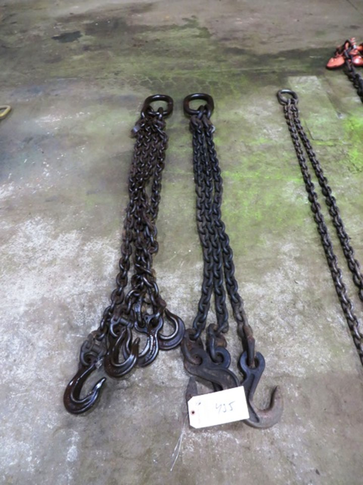 (2) 5', (1) 3 Hook, (1) 4 Hook Lifting Chains