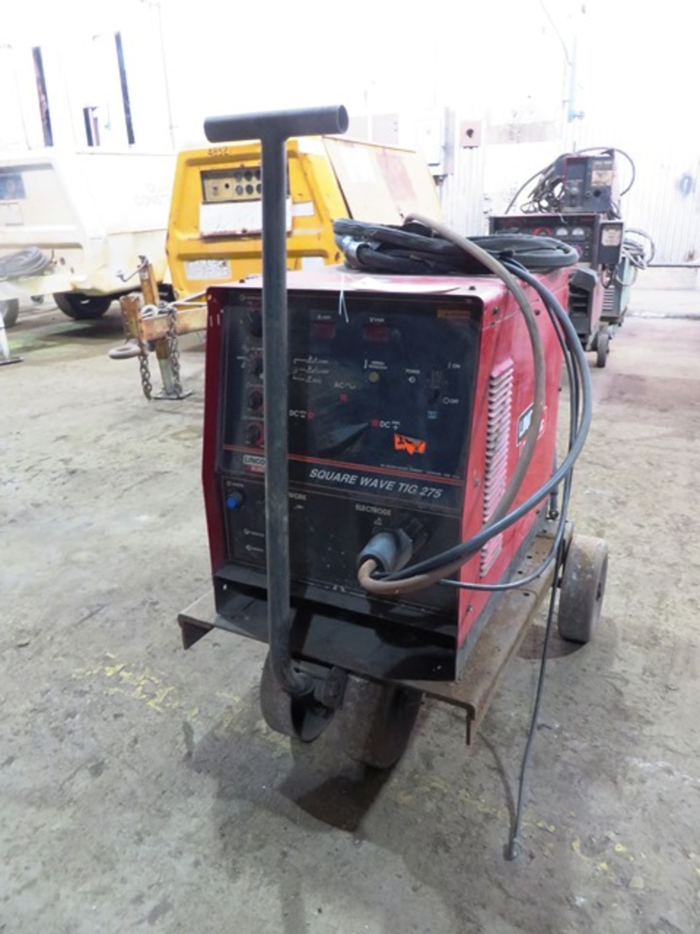 Lincoln Square Wave Tig 275 Portable Tig Welder