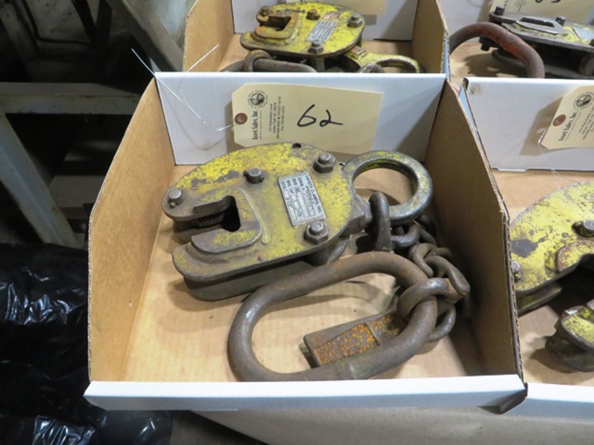 Safety Clamps 1 Ton Plate Grab