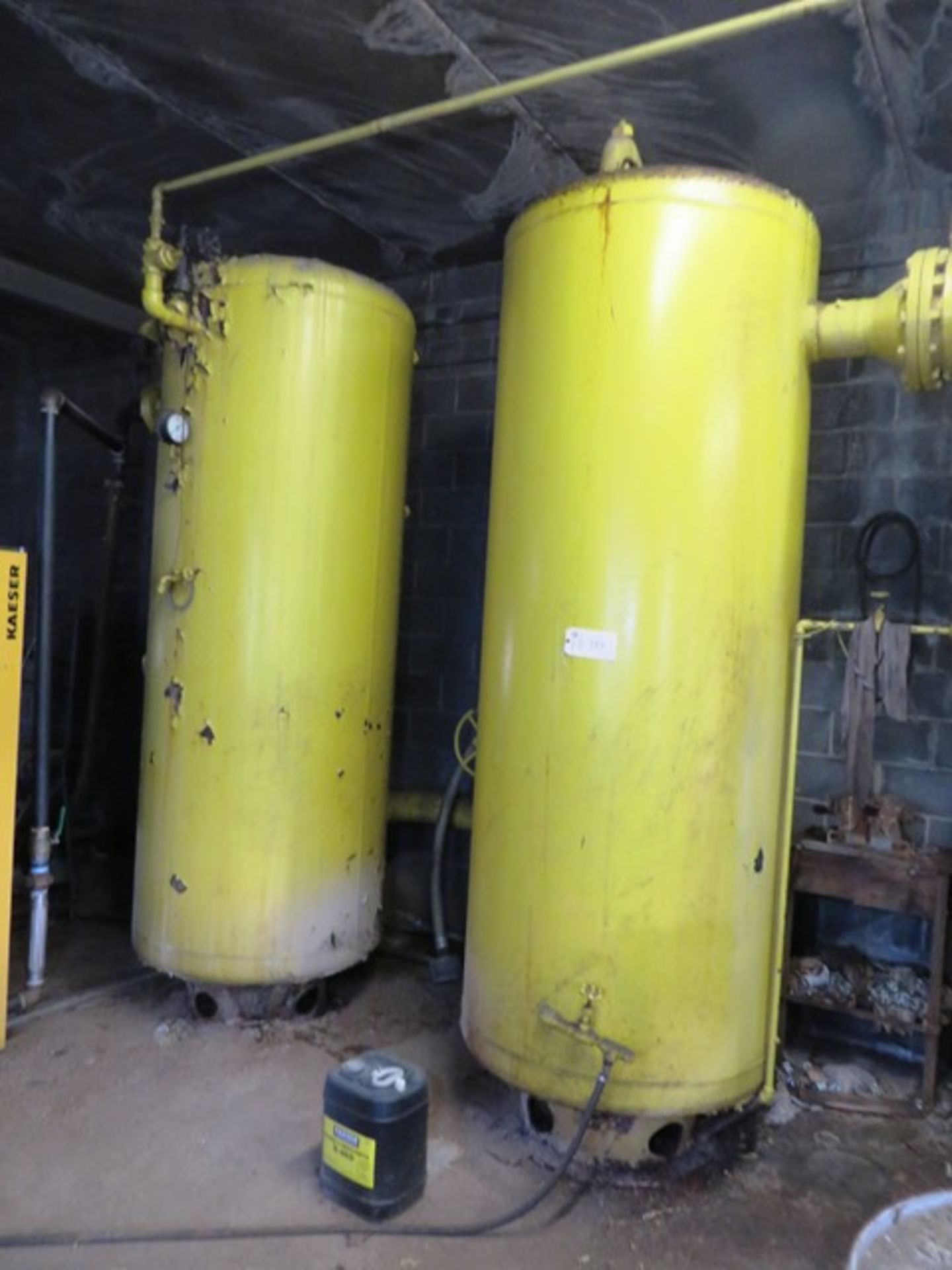 (2) Air Receiving Tanks