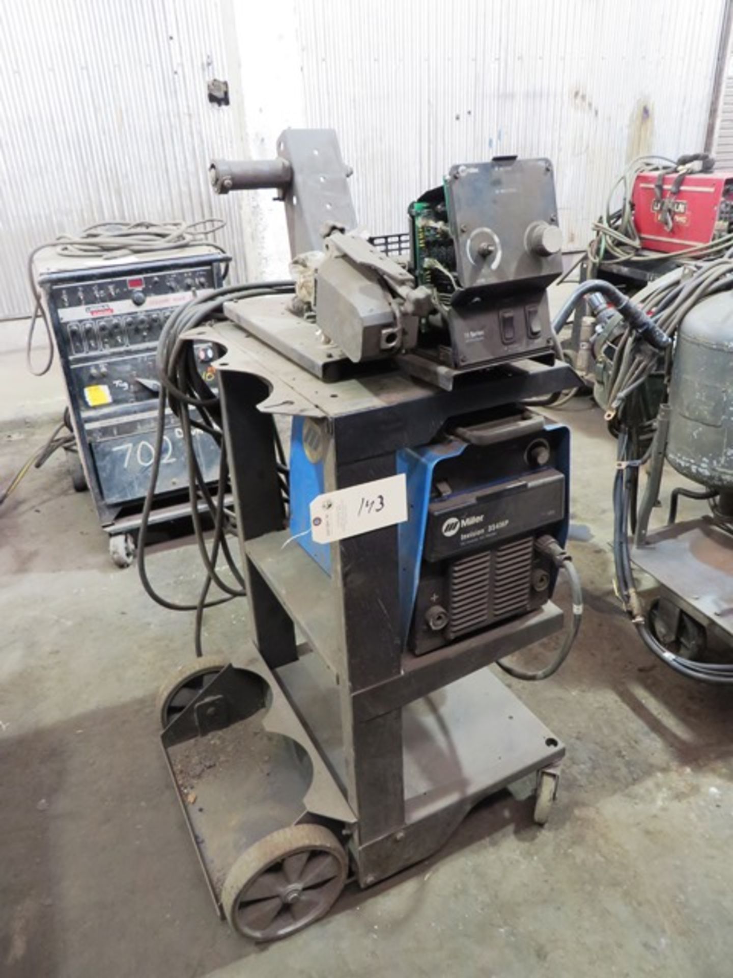 Miller Invision 354 MP Mig Welder with 70 Series Wire Feed (Needs Repair)