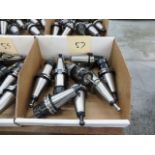 (8) CAT 40 Taper Tool Holders