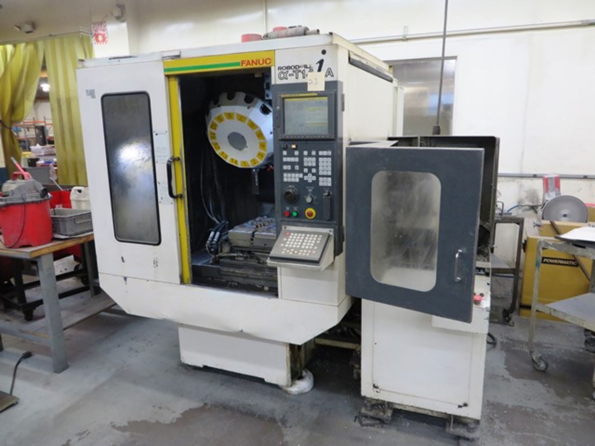 Fanuc Robodrill a-T14iA Dual Pallet CNC Mill, Drill & Tapping Center - Image 3 of 7