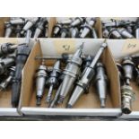 (8) CAT 40 Taper Tool Holders