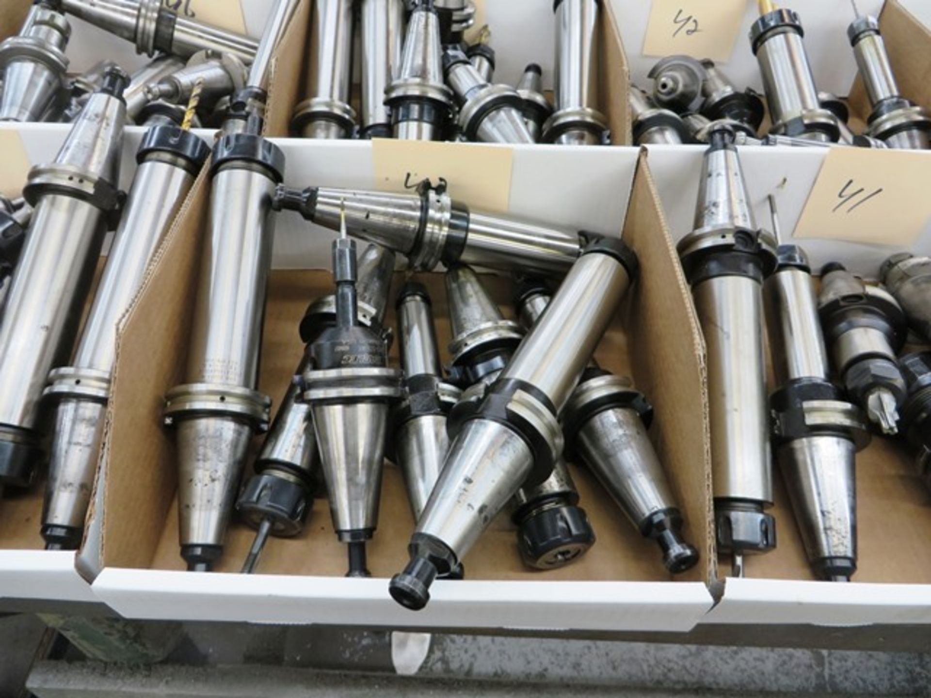 (8) CAT 40 Taper Tool Holders