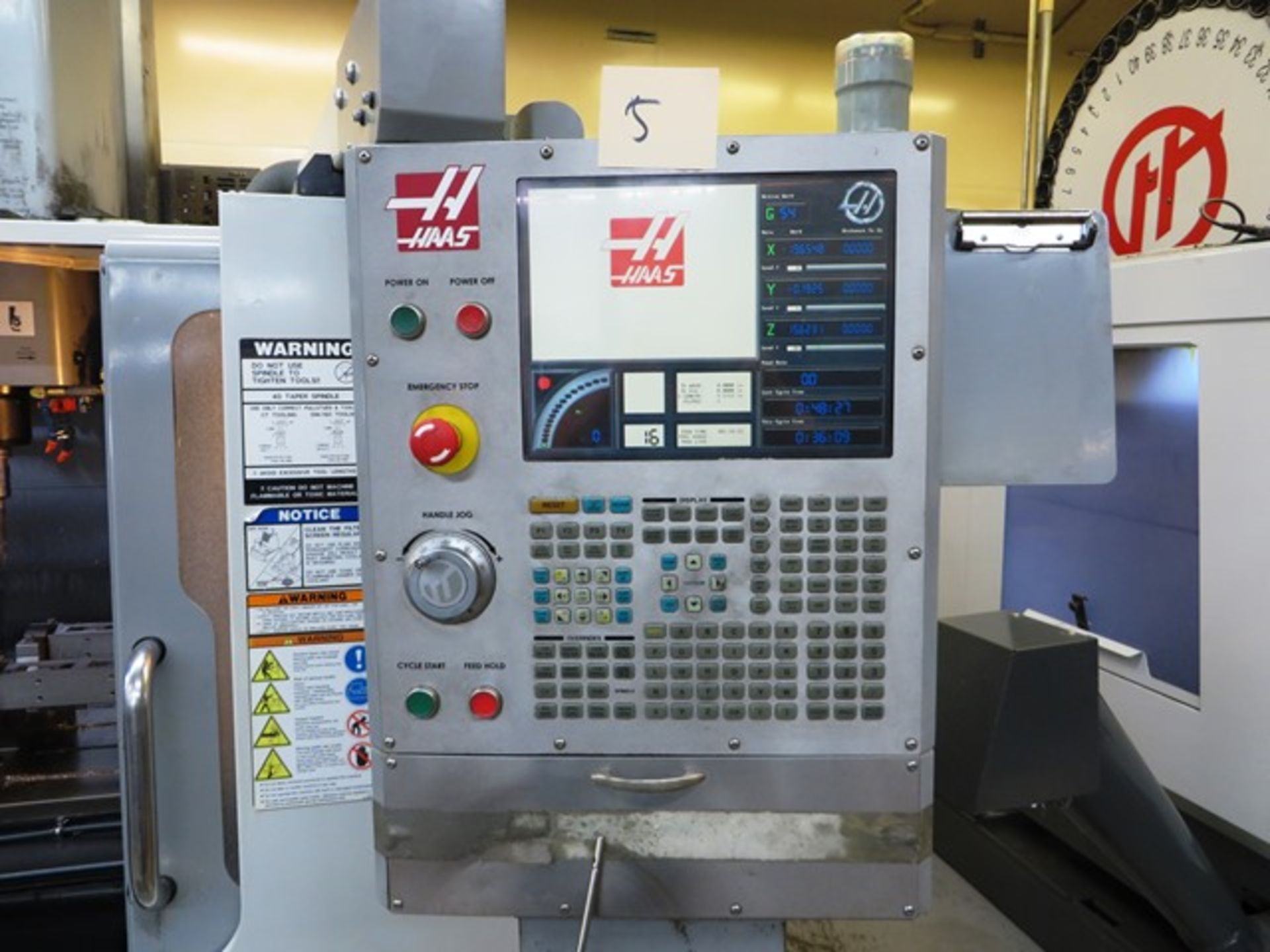 Haas VF2D-YT 4-Axis CNC Vertical Machining Center - Image 2 of 7