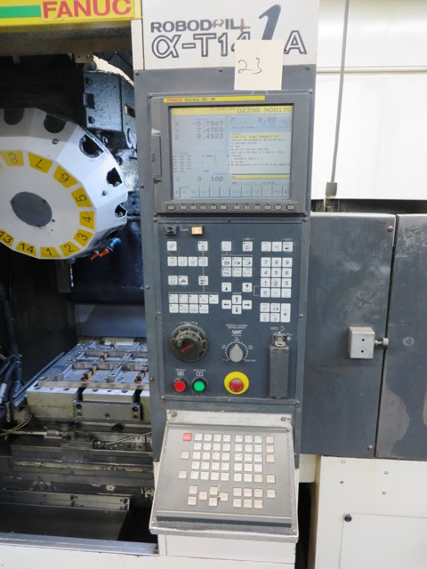 Fanuc Robodrill a-T14iA Dual Pallet CNC Mill, Drill & Tapping Center - Image 2 of 7
