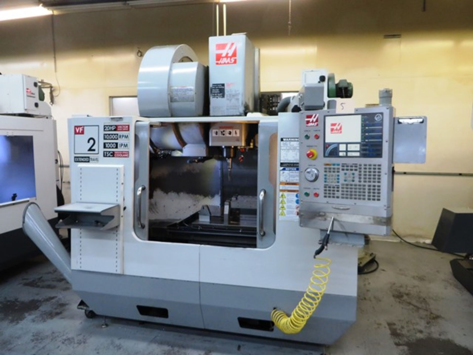 Haas VF2D-YT 4-Axis CNC Vertical Machining Center - Image 3 of 7