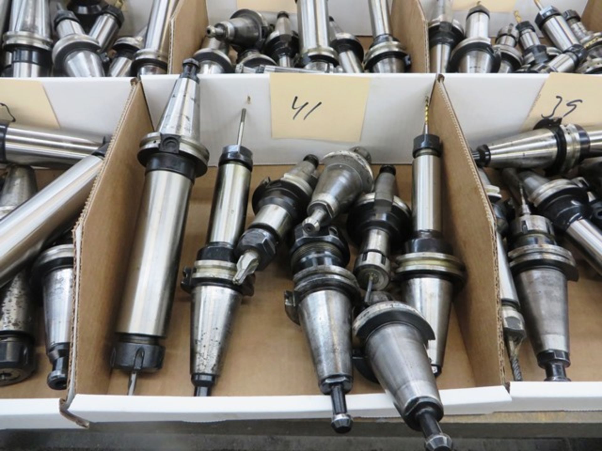 (8) CAT 40 Taper Tool Holders