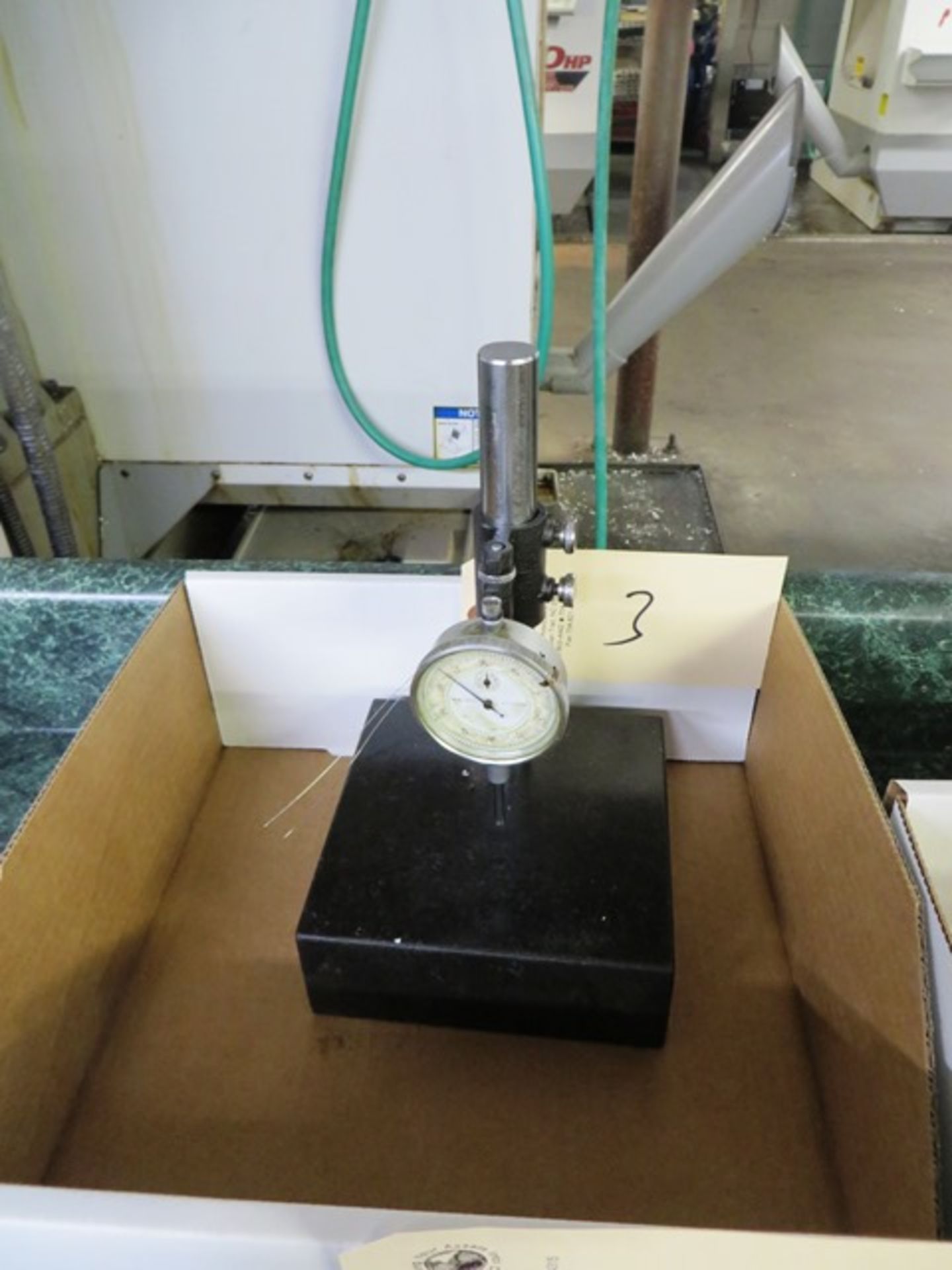 Granite Base Stand with Dial Indicator