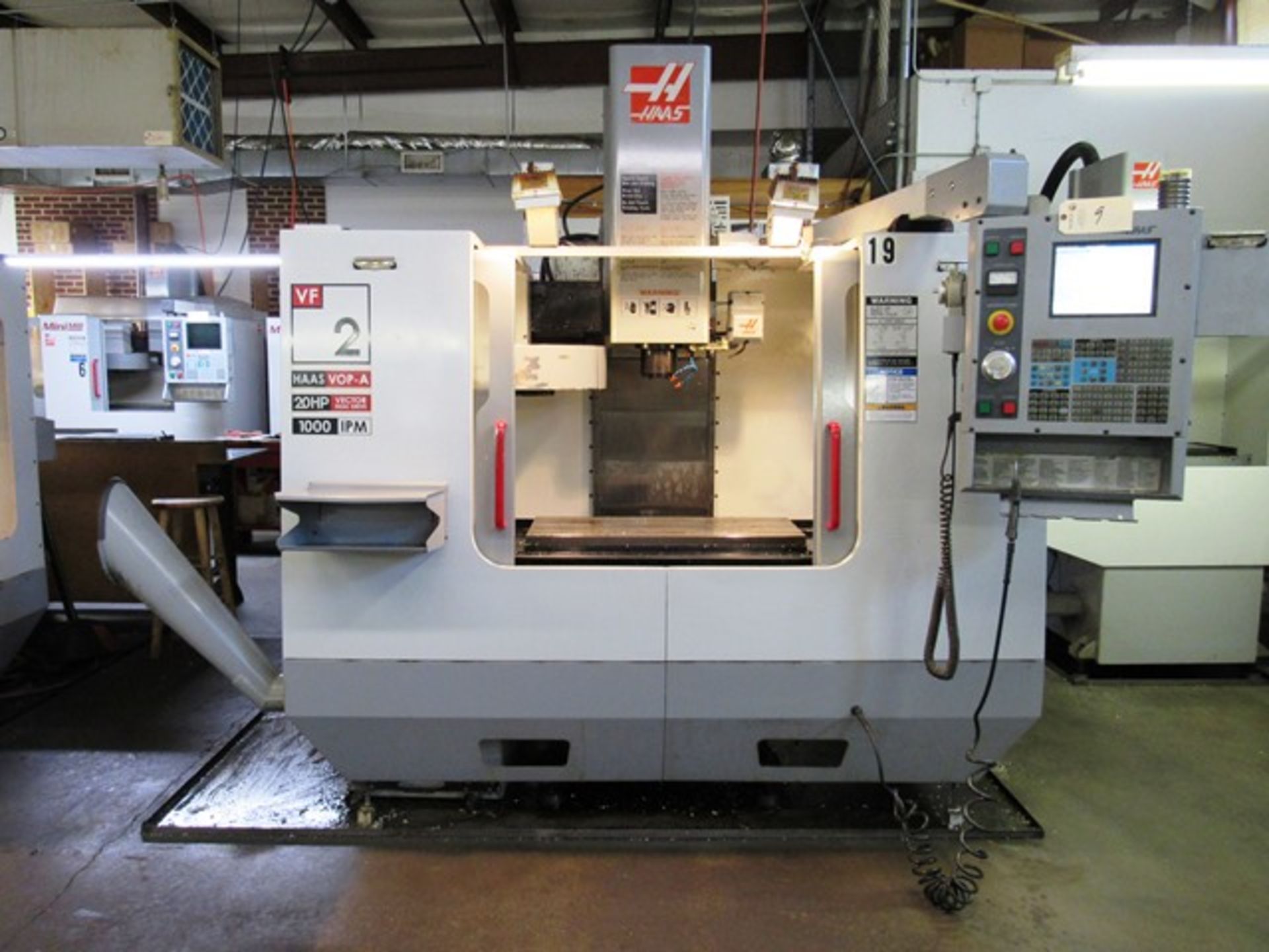 Haas VF2D CNC Vertical Machining Center - Image 3 of 8