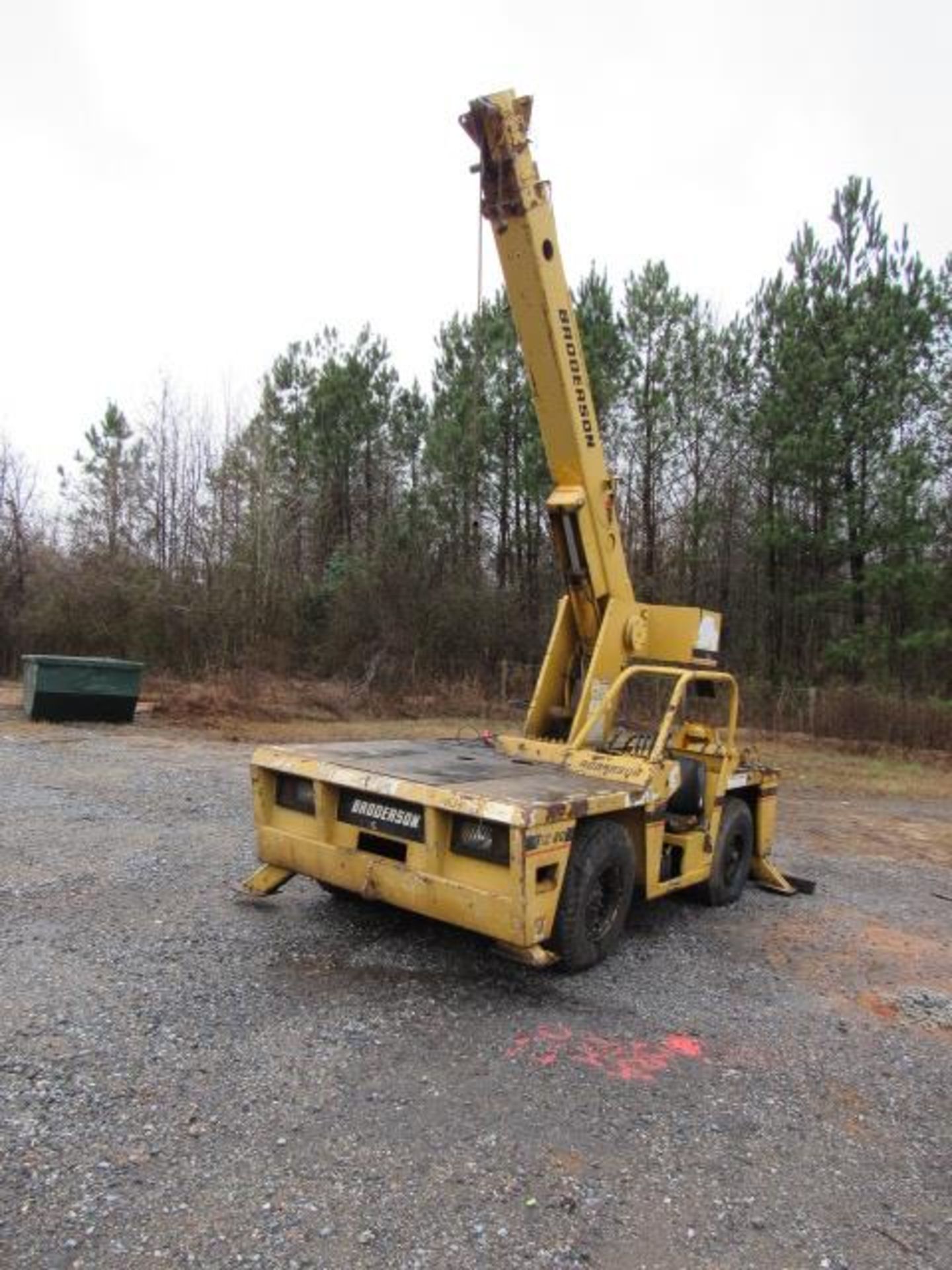 Broderson IC-80-2D 8,000lb. Capacity Propane Mobile Deck Crane Truck - Image 3 of 8
