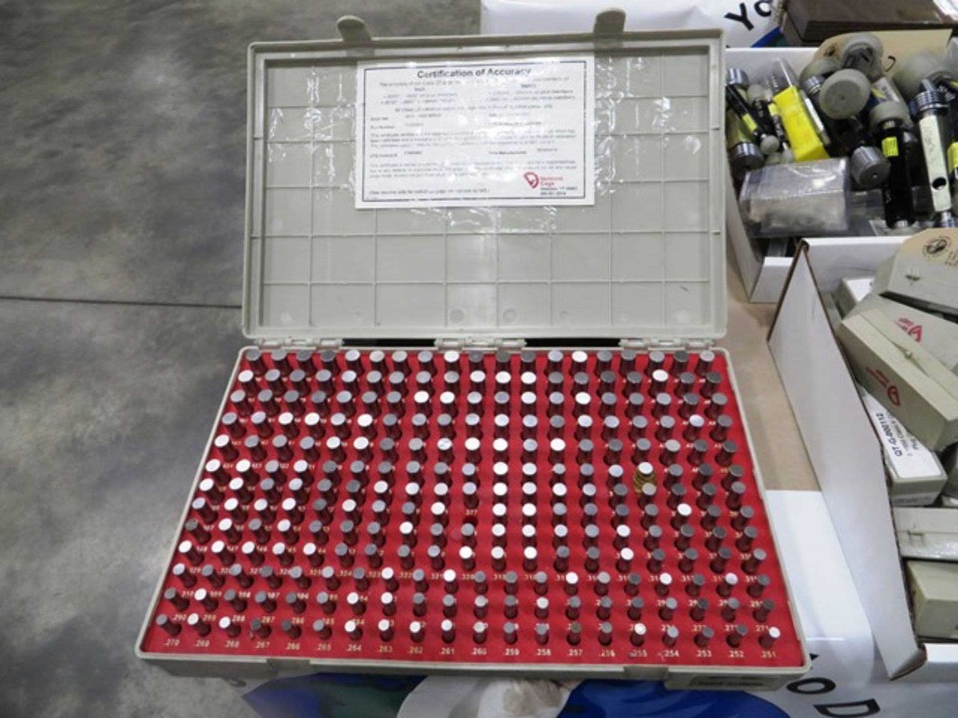 Vermont .251-500 Pin Gage Set