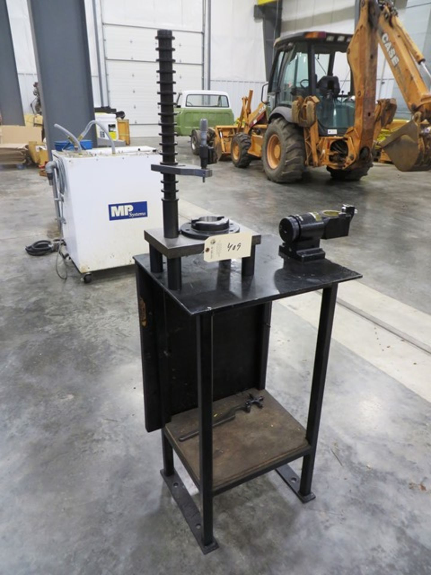 Tool Presetters on Steel Table