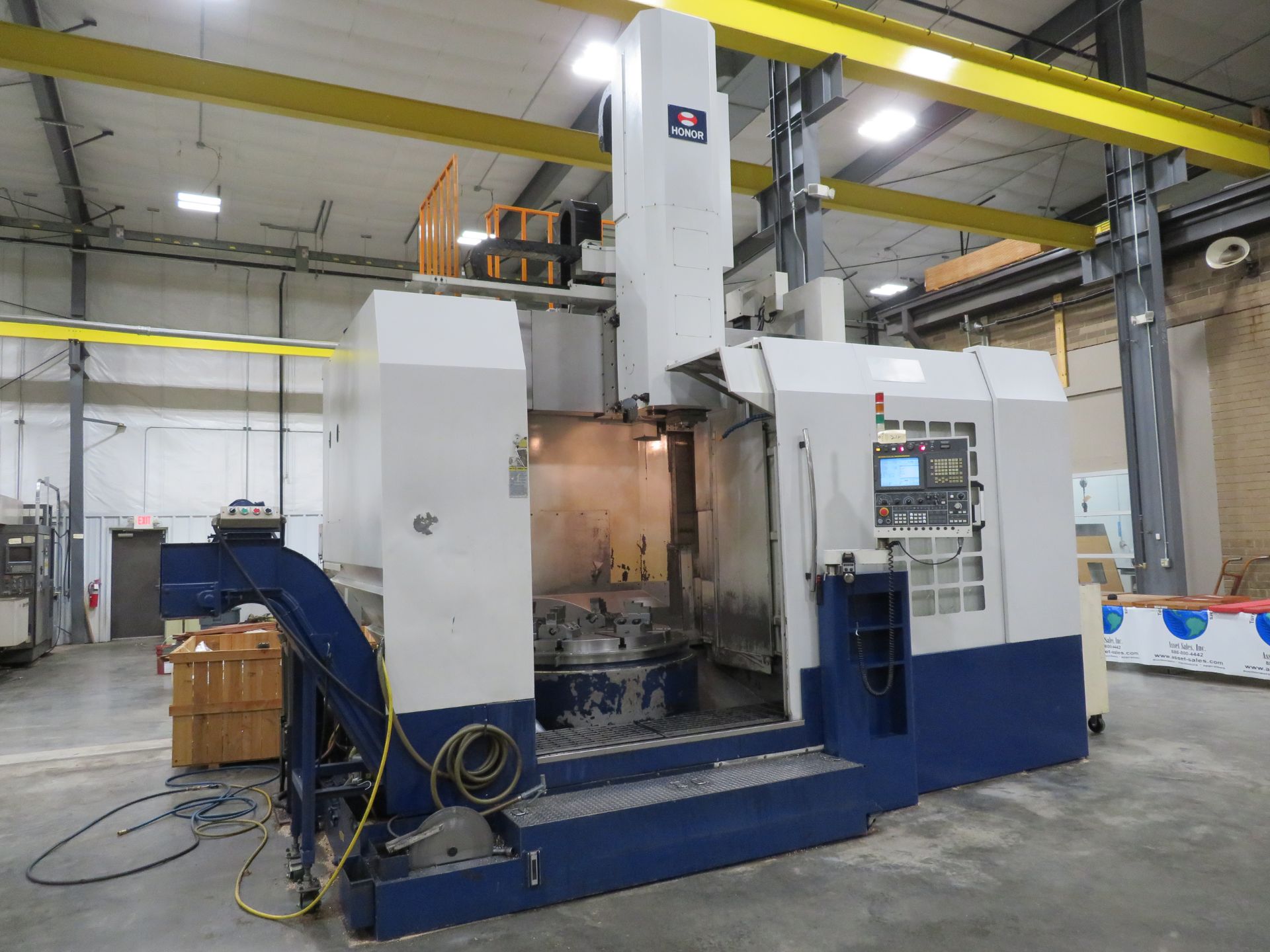Honor Seiki VL-125CM CNC Vertical Turning Lathe with Live Milling - Image 5 of 15