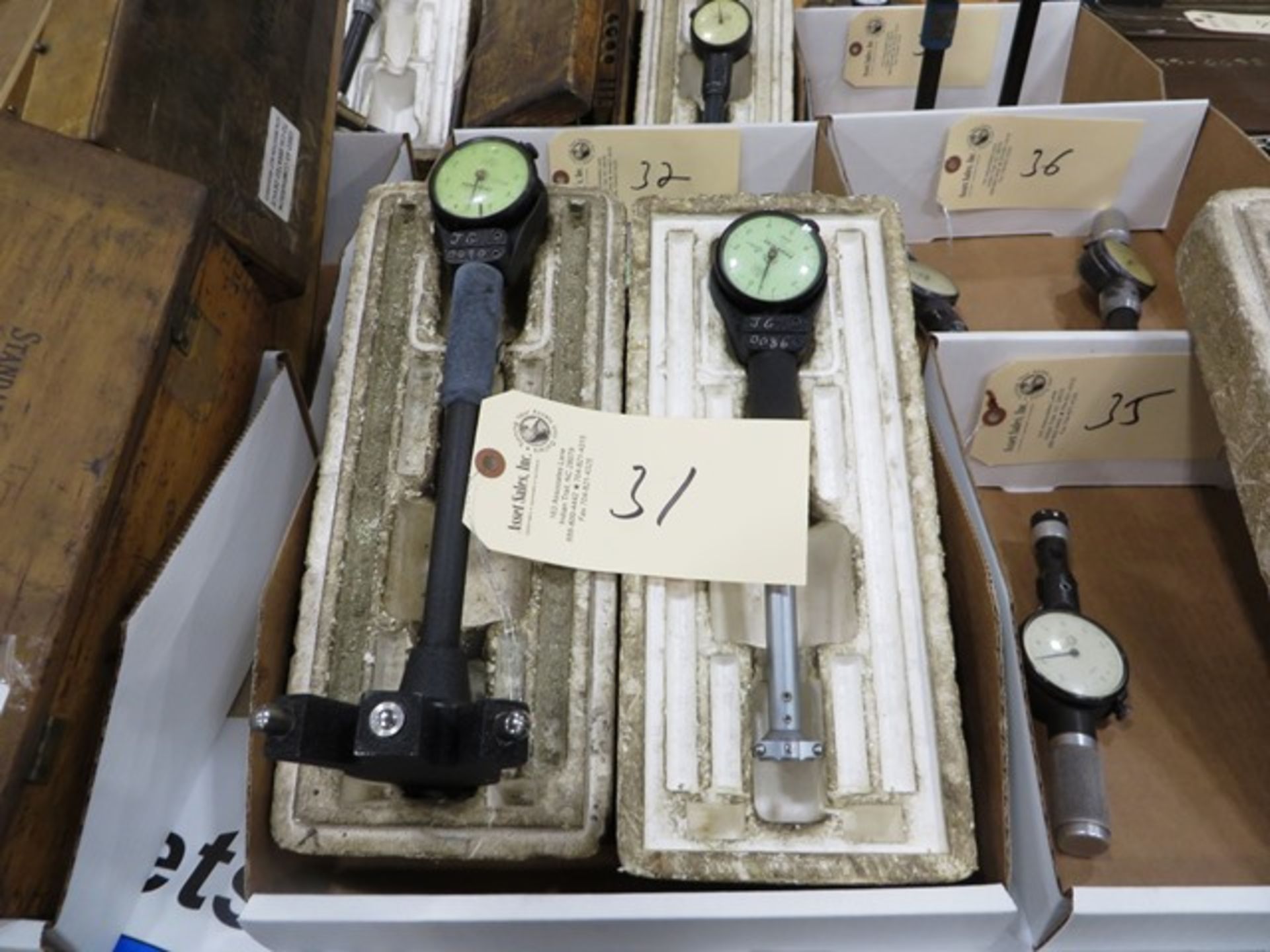 (2) Federal Dial Bore Gages