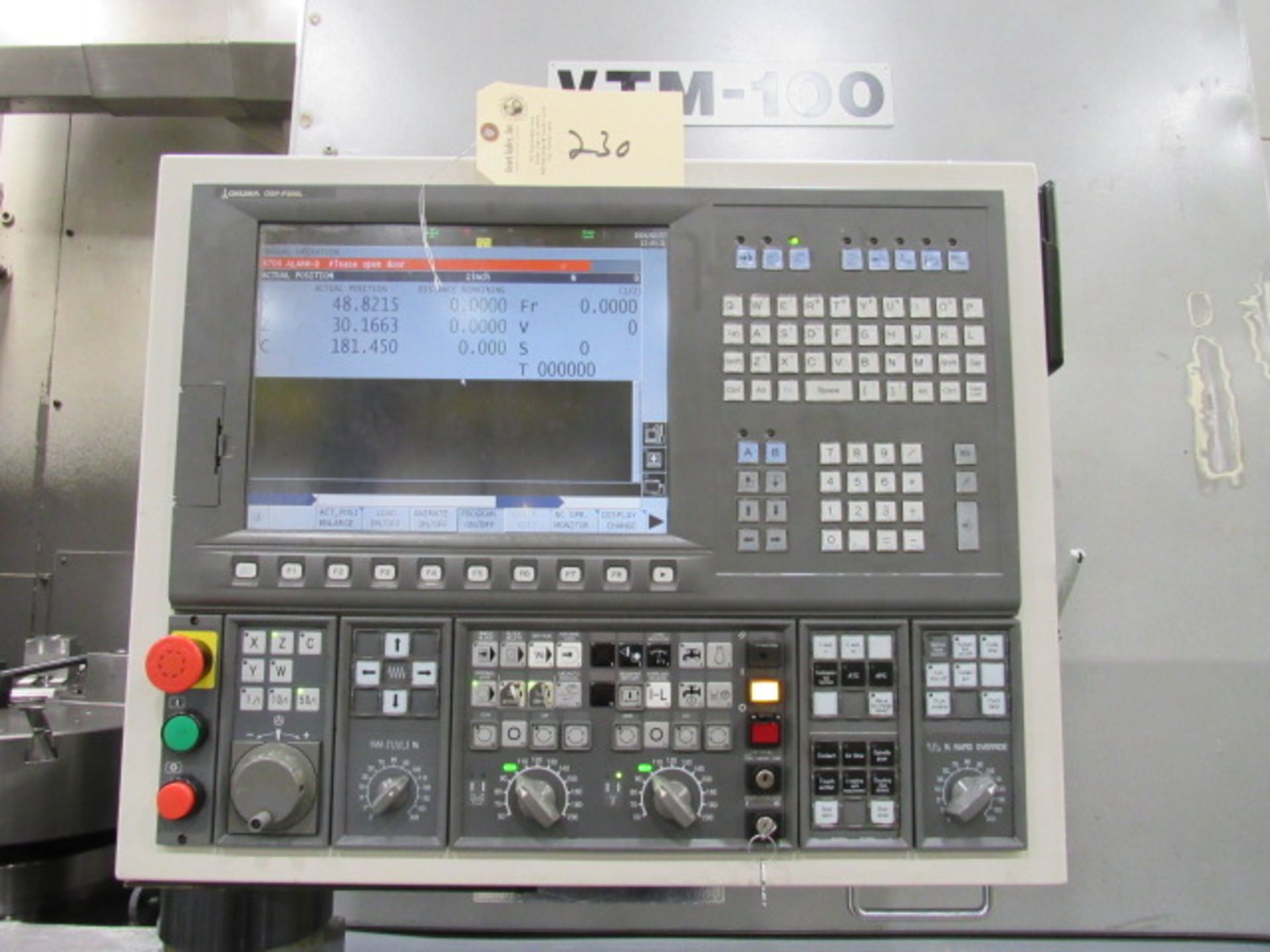 Okuma VTM-100 CNC Vertical Turning Center with Live Milling - Image 2 of 9