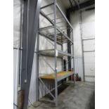 (2) Sections of 4 Tear Pallet Racking