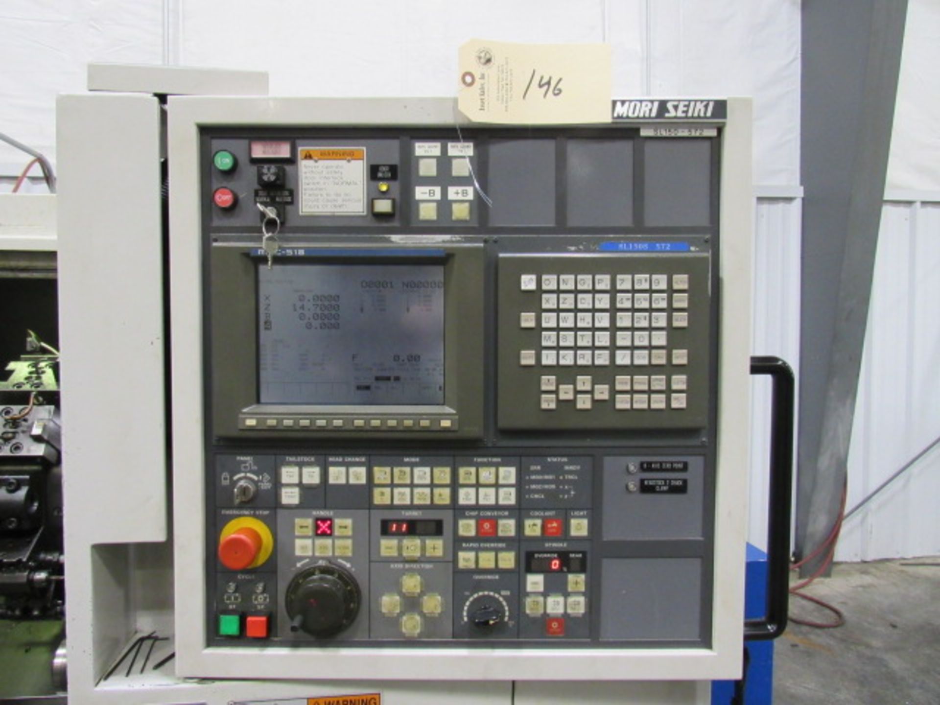 Mori Seiki SL-150S Dual Spindle CNC Turning Center - Image 2 of 9