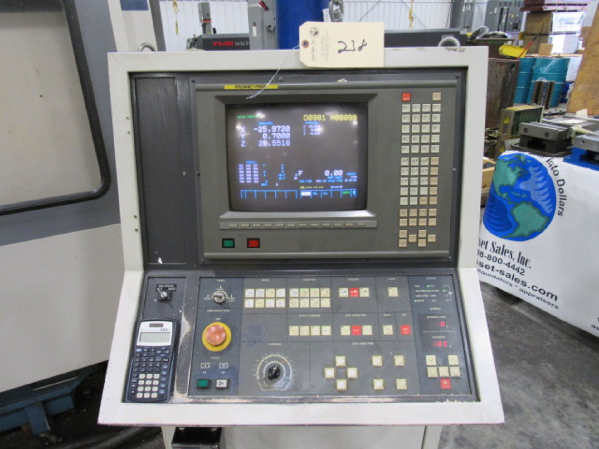 Mori Seiki MV-65 CNC Vertical Machining Center - Image 2 of 7