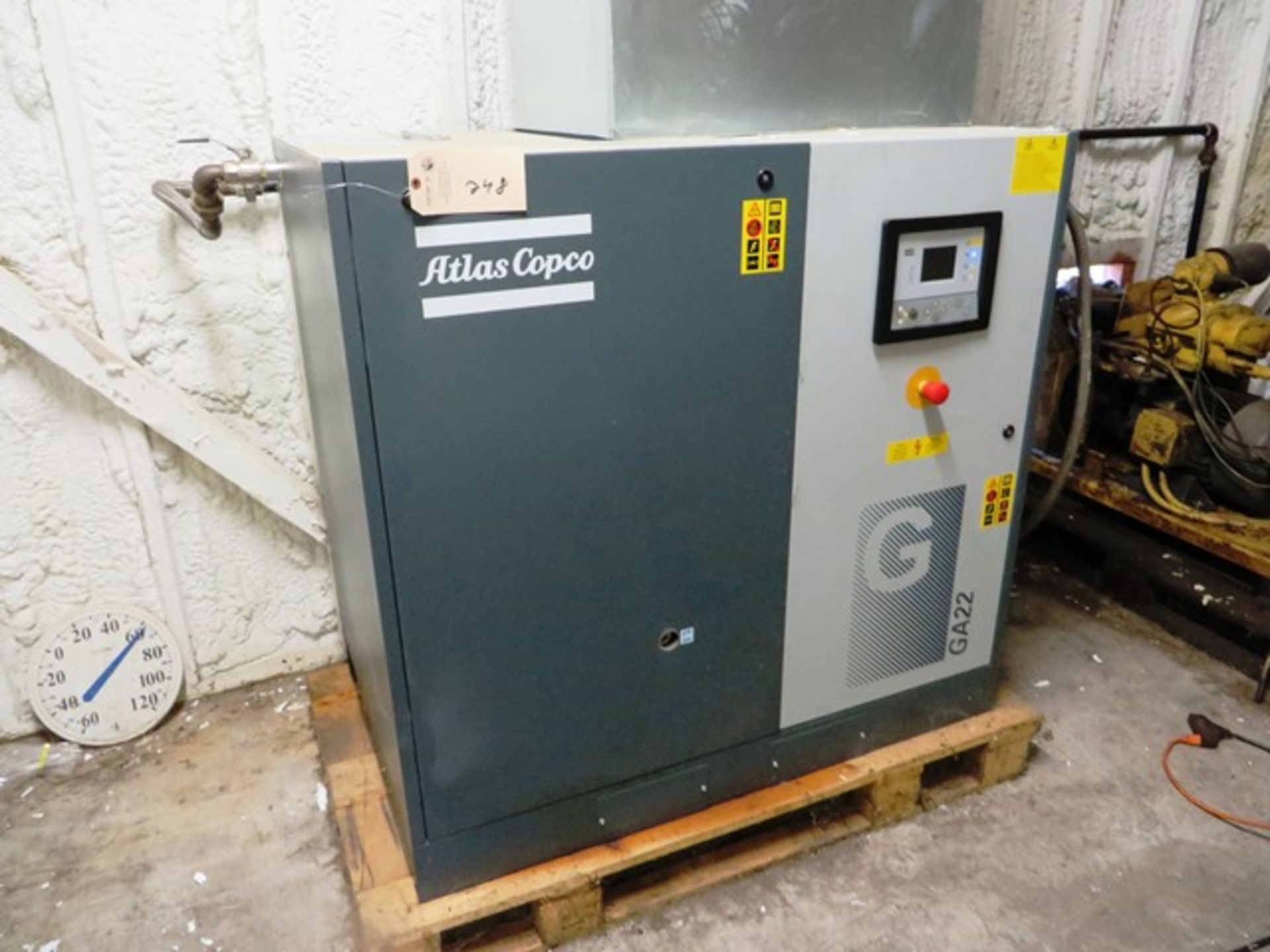 Atlas Copco GA22P 30 HP Rotary Screw Air Compressor